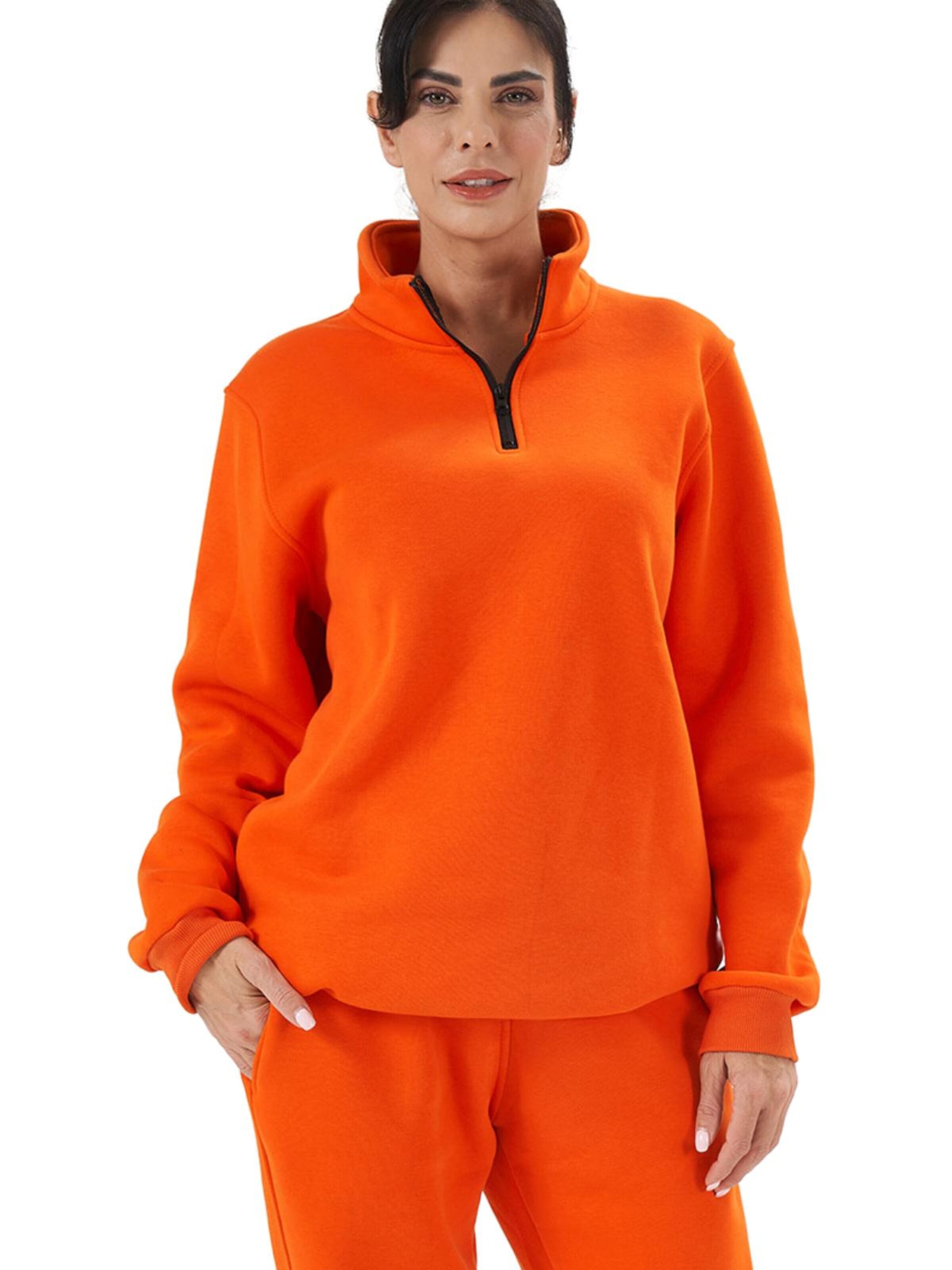 LOUIS LECLER Sweatshirt 'Sage' in Rood