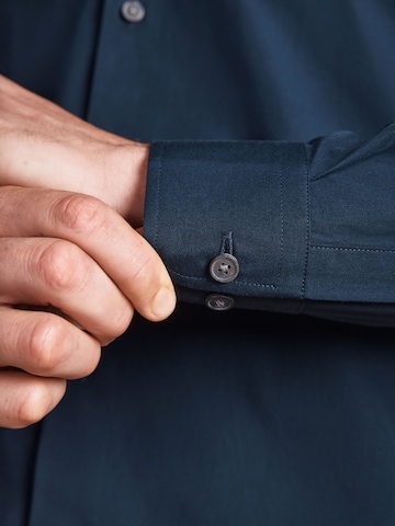 Next Slim fit Business shirt in Blue