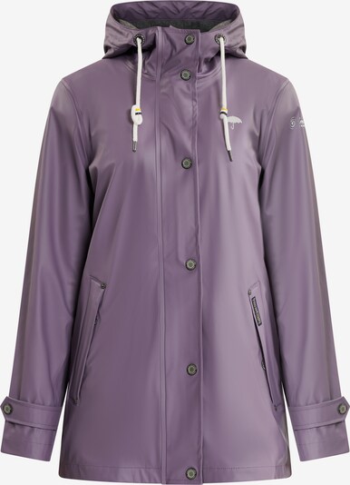 Schmuddelwedda Weatherproof jacket in Lavender / Silver / White, Item view