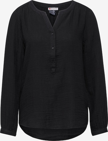 STREET ONE Bluse in Schwarz: Vorderseite