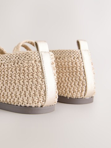 Next Strap ballerina 'Forever Comfort' in Beige