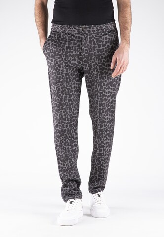 Coupe slim Pantalon Giorgio di Mare en gris : devant