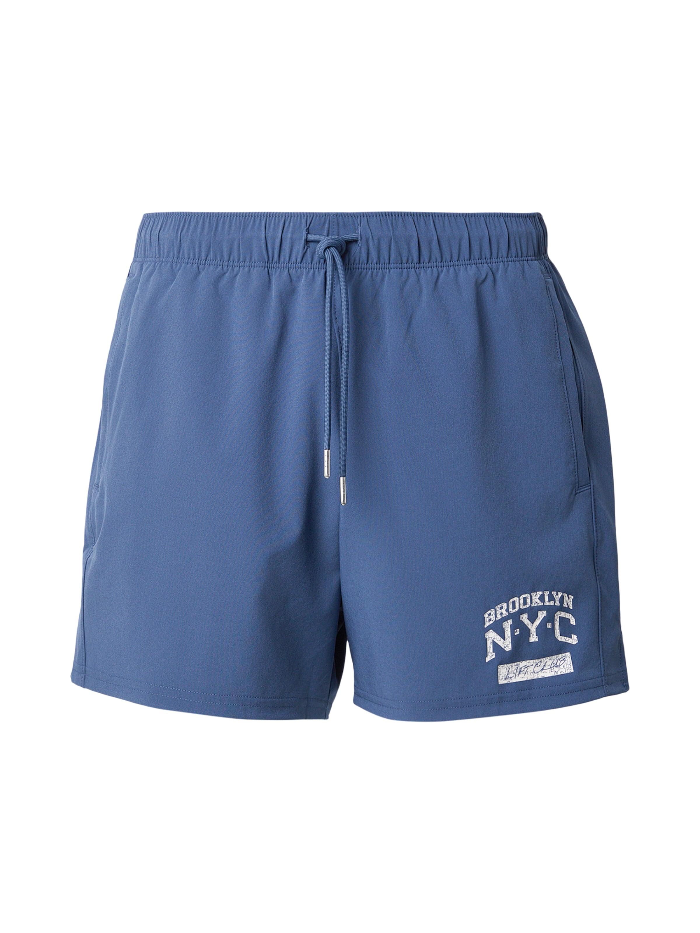 Abercrombie & Fitch Regular Спортен панталон в синьо: отпред