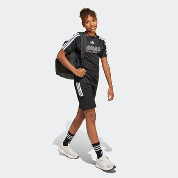 ADIDAS SPORTSWEAR Функциональная футболка 'House of Tiro' в Черный