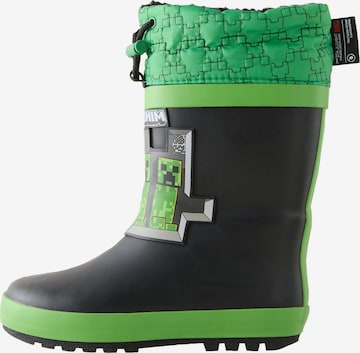 juoda Next Guminiai batai 'Minecraft': priekis