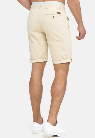 INDICODE JEANS Regular Shorts 'Cuba' in Beige