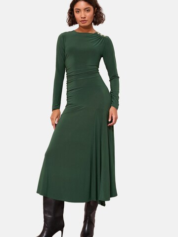 Friends Like These Dress in Green: front