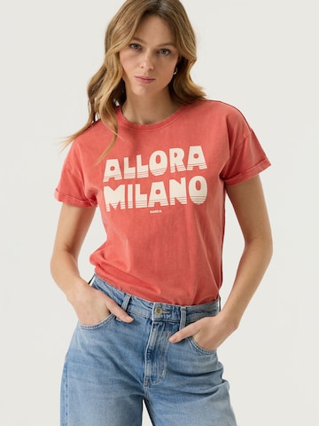 T-shirt GARCIA en rouge : devant