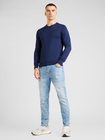 Hackett London Pullover in Blau