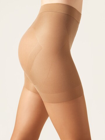 CALZEDONIA Tights 'Strong Sculpt' in Beige