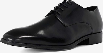 Dune LONDON Schnürschuh 'Satchel' in Schwarz: Vorderseite