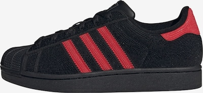 ADIDAS ORIGINALS Niske tenisice 'Superstar II' veličine 35,5 u crvena / crna, Pregled proizvoda