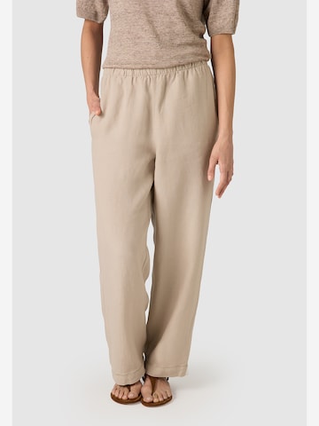 Loosefit Pantaloni di MAERZ Muenchen in beige: frontale