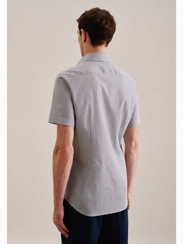 SEIDENSTICKER Regular fit Business Shirt in Grey