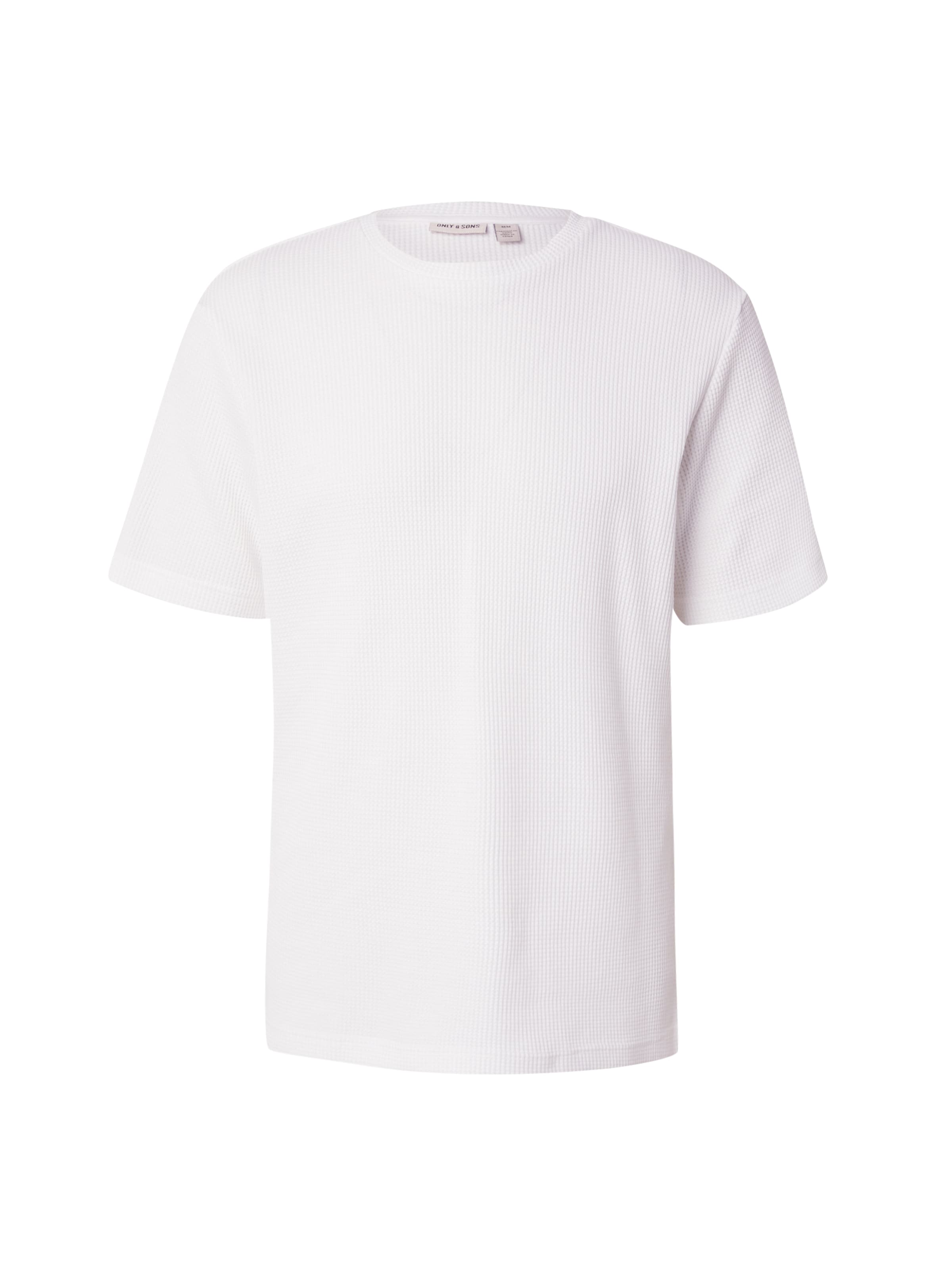 Only &amp; Sons T-Shirt &#x27;ONSTOBIE&#x27; en blanc, Vue avec produit