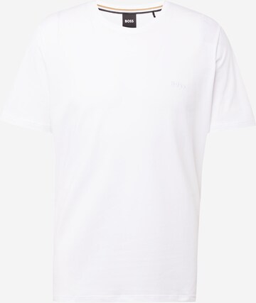 T-Shirt 'Mix&Match' BOSS en blanc : devant