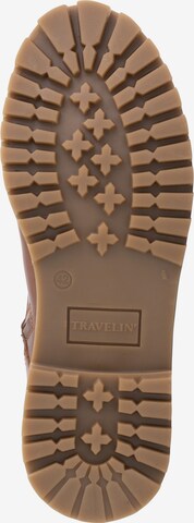 Travelin Lace-Up Boots in Brown