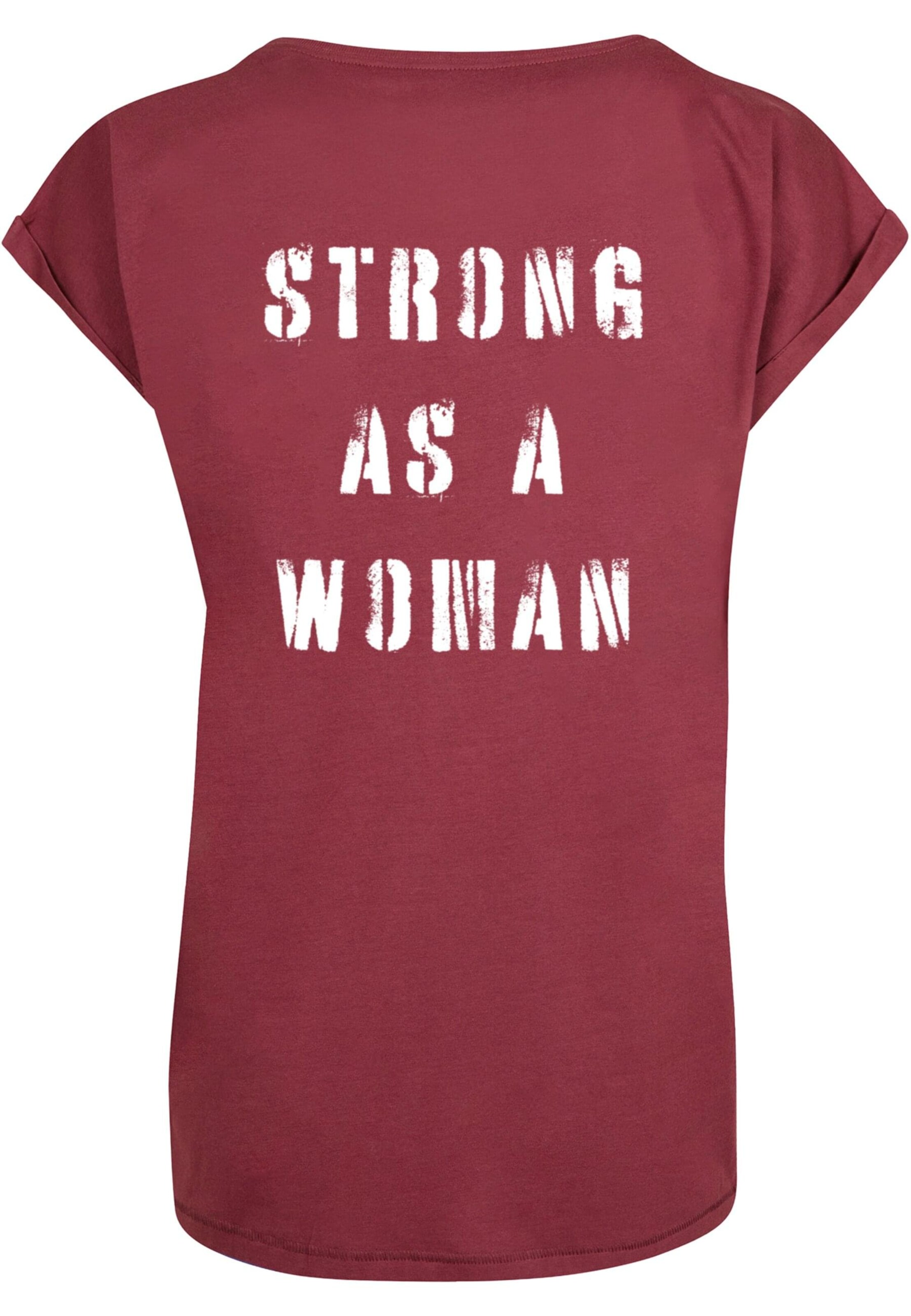 Merchcode Särk 'WD - Strong As A Woman', värv punane