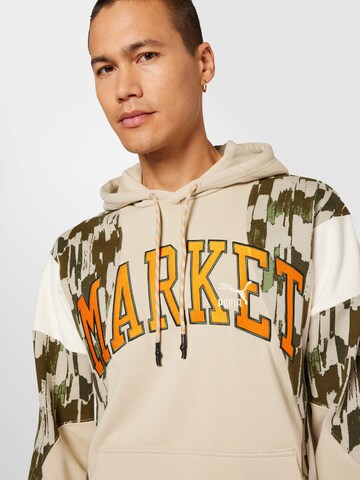 PUMA Sweatshirt 'Puma x Market' in Beige