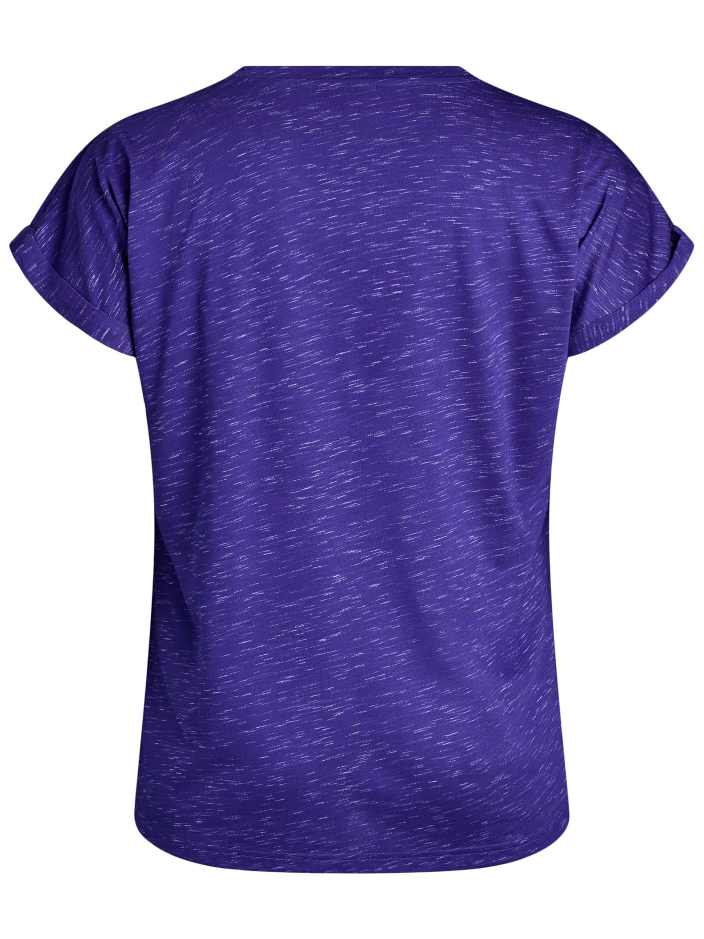 Maglietta 'Abex' di Active by Zizzi in lilla