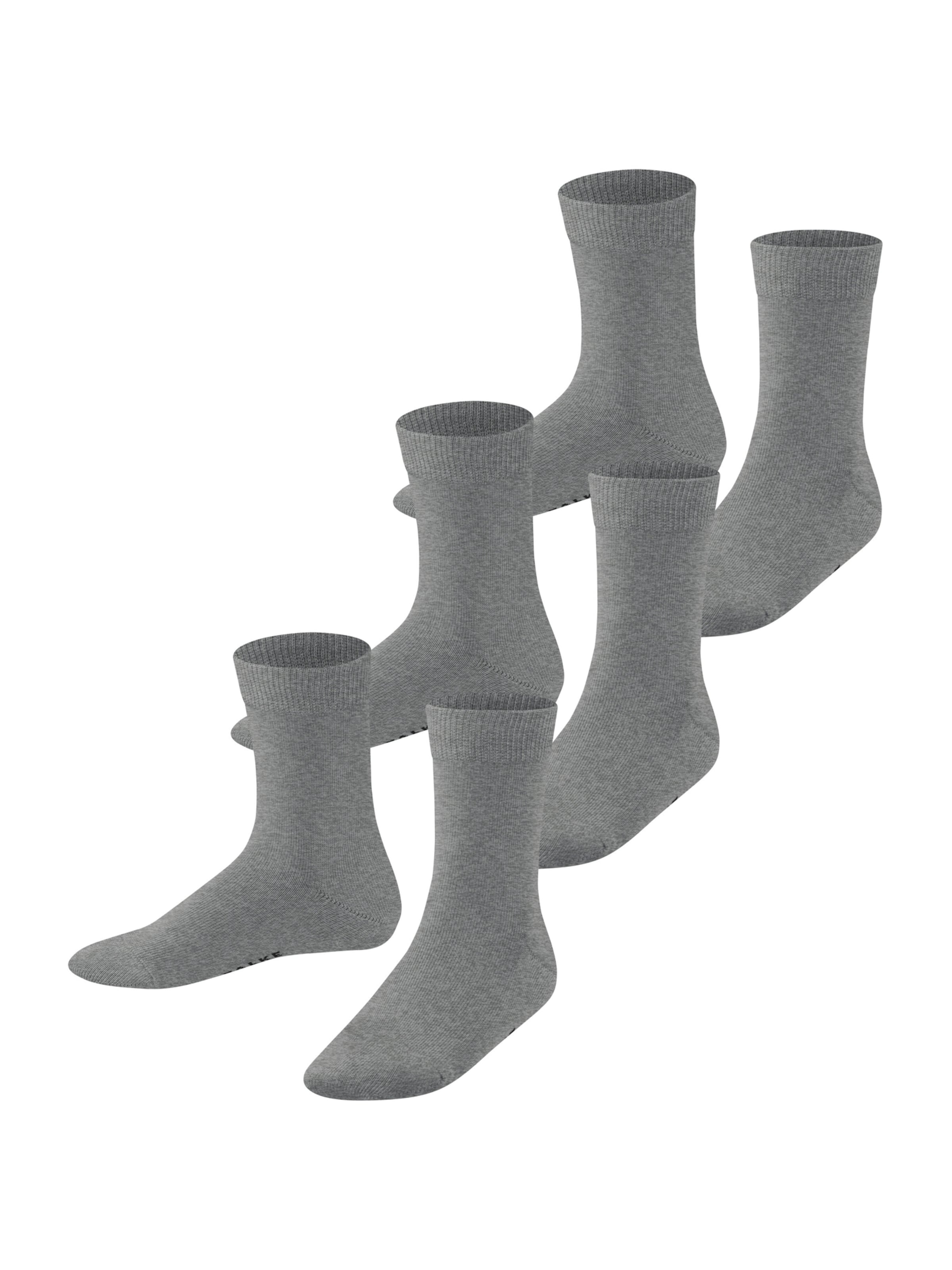 FALKE - Calcetines 'Family' en gris: frente