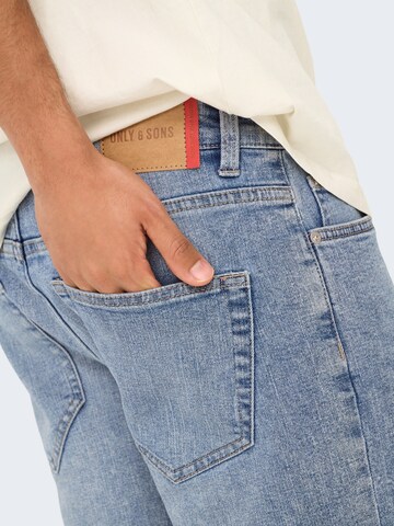Only & Sons Regular Jeans 'ONSWEFT' in Blue