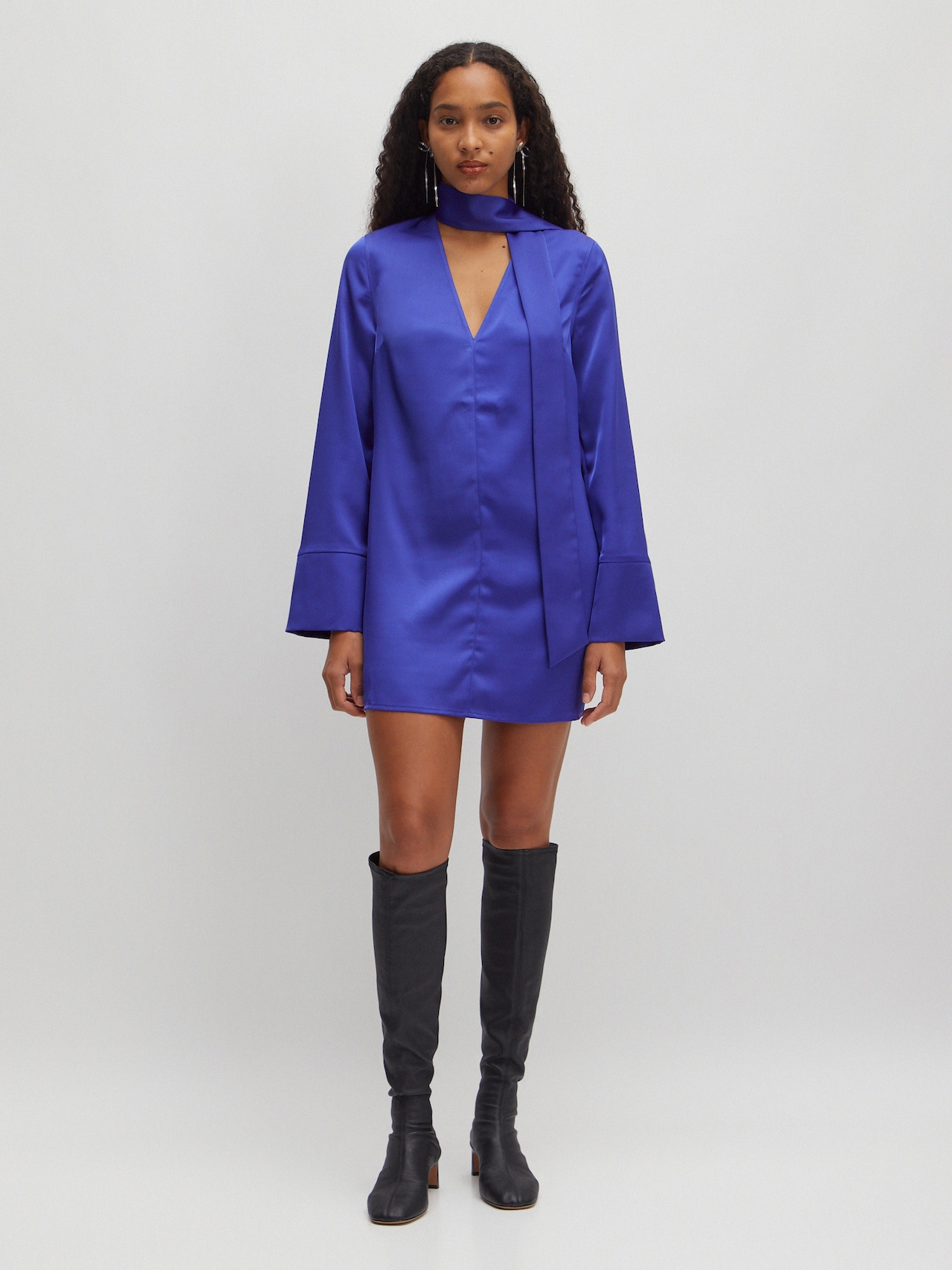 EDITED Jurk 'Diana' Blauw