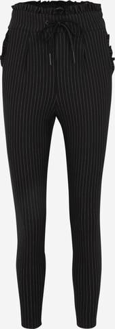 Only Petite Pleated Pants in Black: front