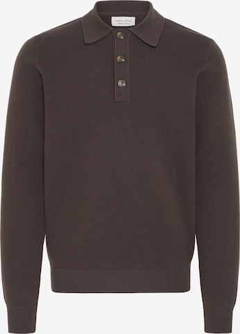 Casual Friday - Jersey ' CFABEL ' en marrón: frente