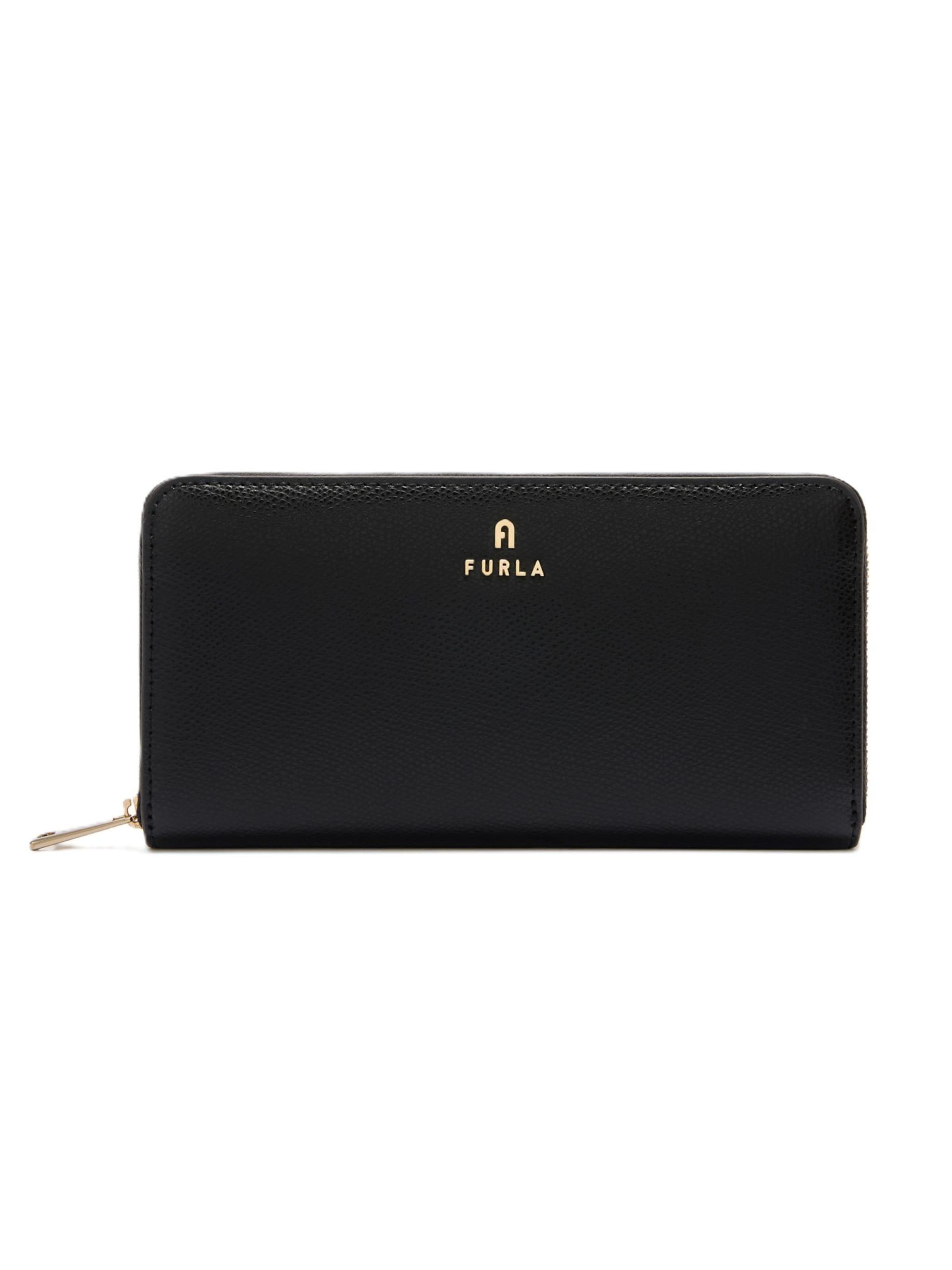 FURLA Portemonnaie‌‌‌‌‌‌‌‌‌‌ in Schwarz: Vorderseite