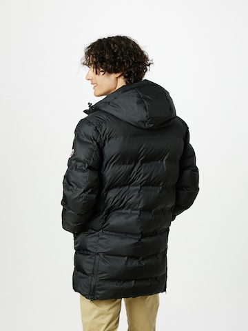 INDICODE JEANS Regular fit Winter Jacket 'Banu' in Black