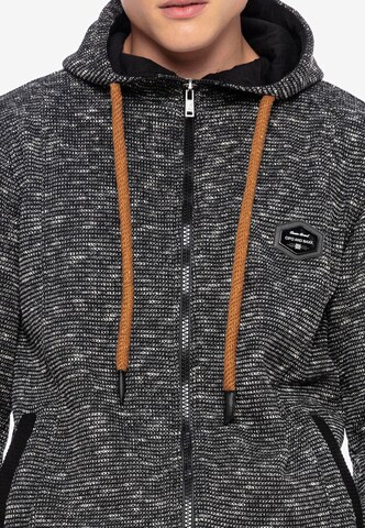 CIPO & BAXX Sweatjacke in Schwarz