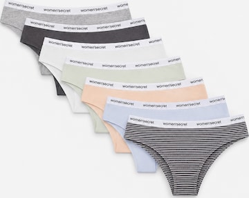 Slip di Women' Secret in blu: frontale