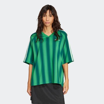 ADIDAS ORIGINALS Shirt in Green: front