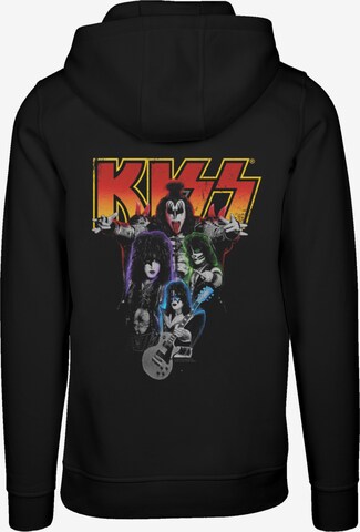 F4NT4STIC Sweatshirt 'Kiss' in Zwart: voorkant