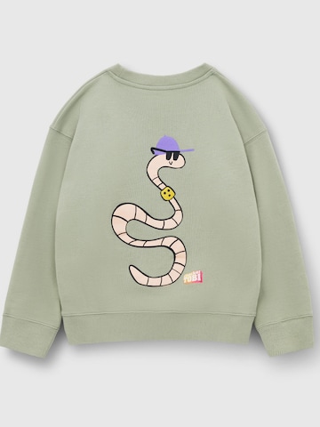 Play Play Pauly Sweatshirt 'CHECKER TOBI'‌‌‌‌ in Grün