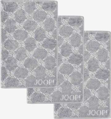 Serviette 'Cornflower' JOOP! en gris : devant