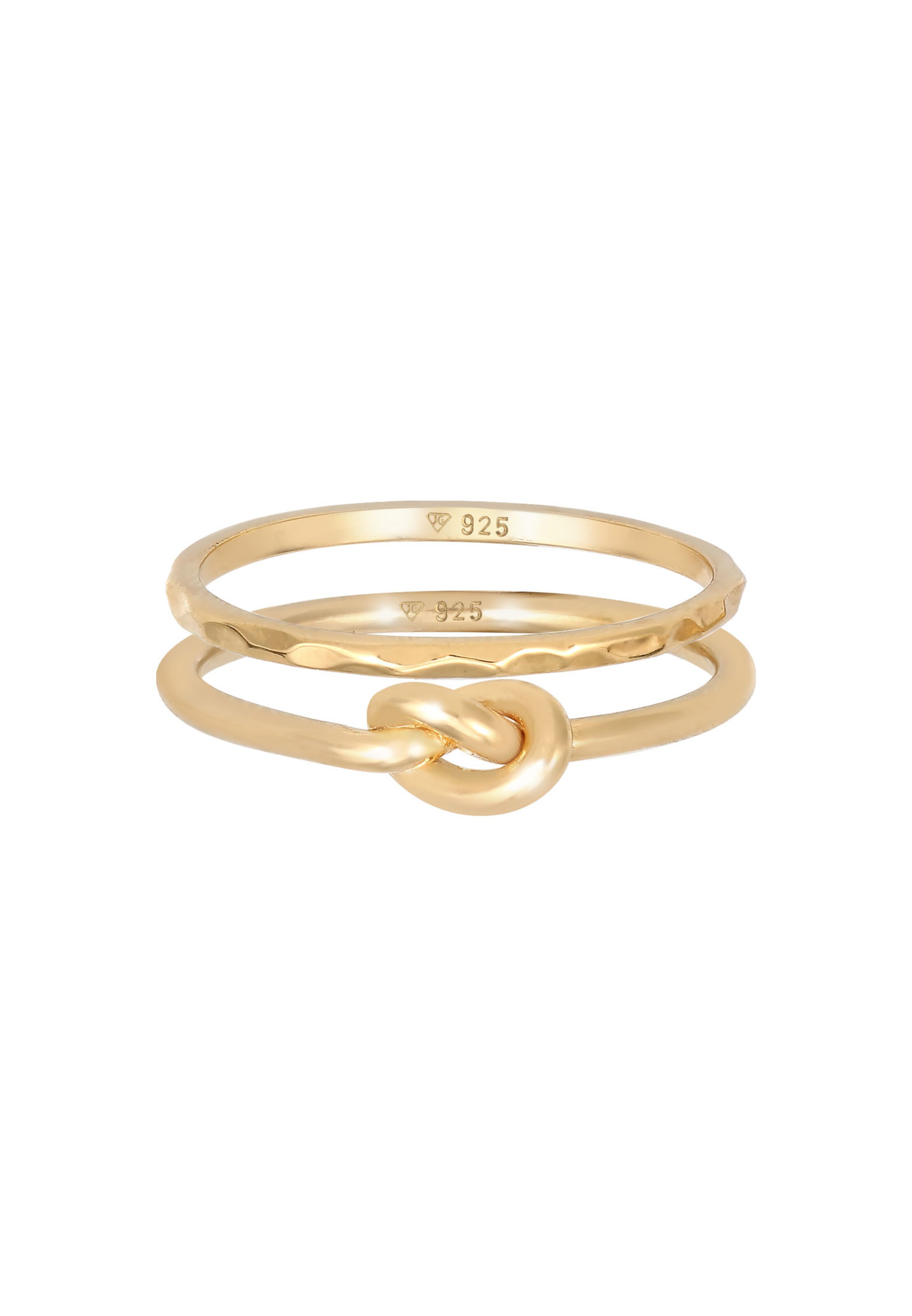 ELLI Ring 'Knoten' in Gold