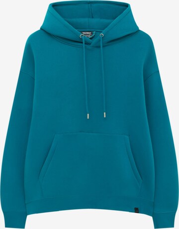 Pull&Bear Sweatshirt in Grün: predná strana