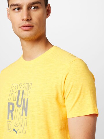 PUMA Performance Shirt in Yellow