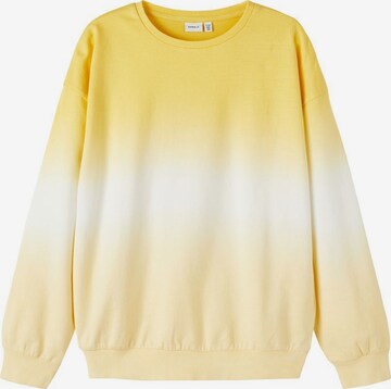 NAME IT Sweatshirt in Yellow: front