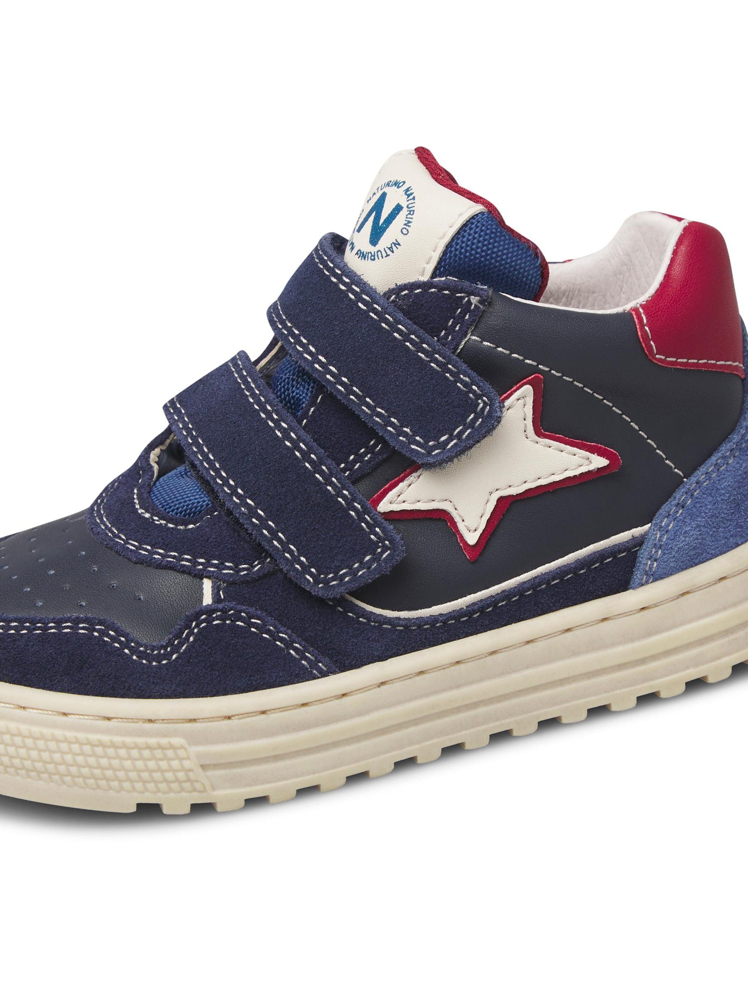 NATURINO Sneakers 'HESS HIGH 3 VL.' in Blauw