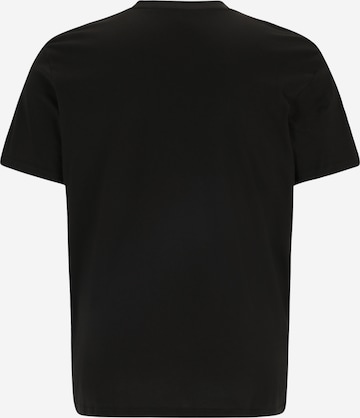 Jack & Jones Plus T-Shirt 'HAYSPHOTO' in Schwarz