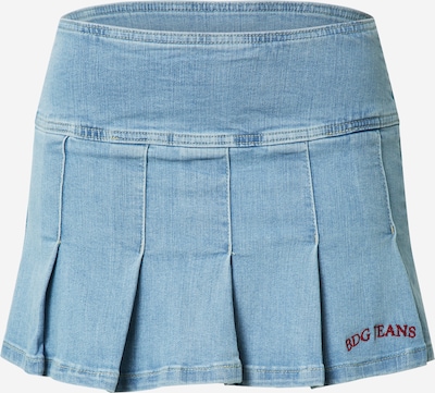 Fustă BDG Urban Outfitters pe albastru deschis / roșu, Vizualizare produs