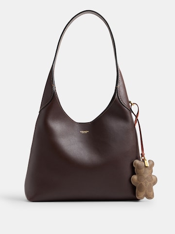 Porte-clés COACH en marron