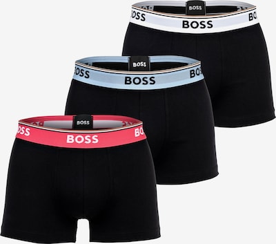 BOSS Boxers en bleu / rouge / noir / blanc, Vue avec produit