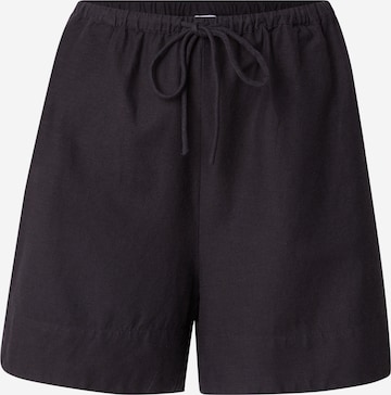 Regular Pantalon VILA en noir : devant