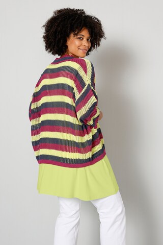 Sara Lindholm Knit Cardigan in Mixed colors
