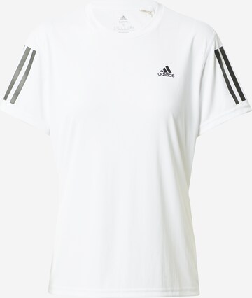 ADIDAS SPORTSWEAR Performance Shirt 'Own The Run' in White: front