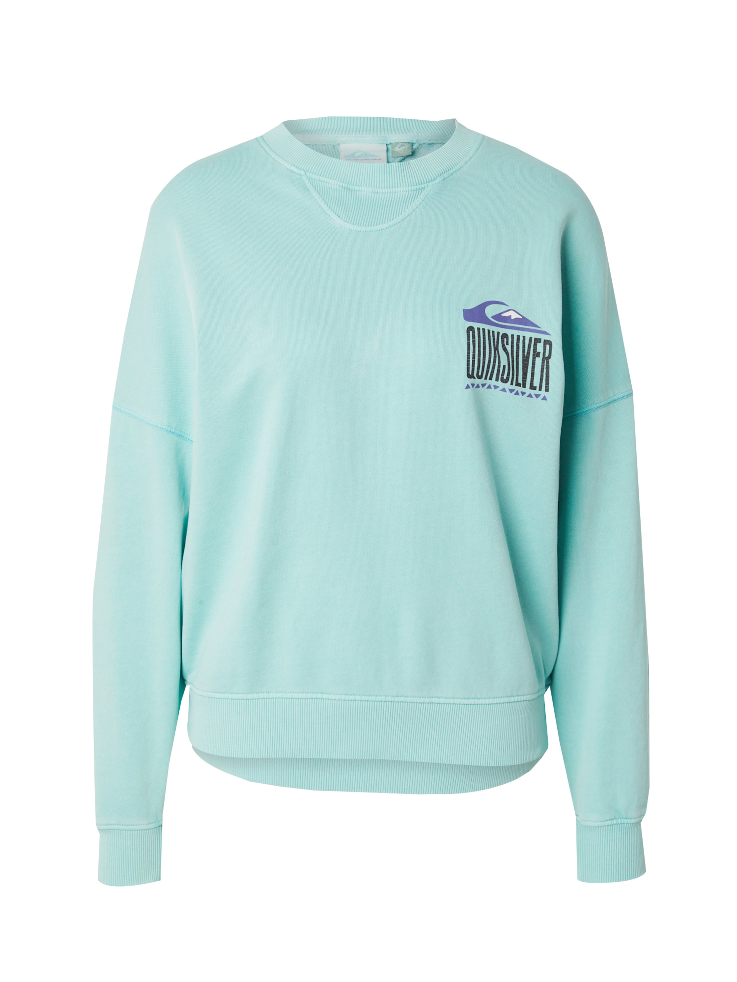 QUIKSILVER Mikina - Modrá: predná strana